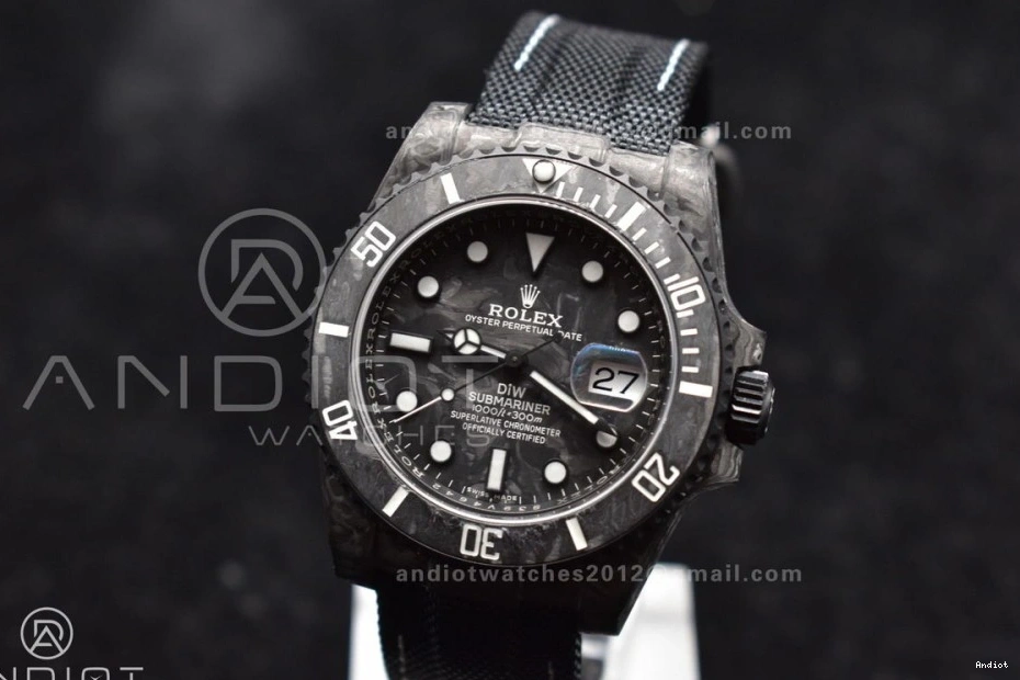 DLC DIW DLC Dial VS3135 Black VSF 1:1 Submariner Blue Best on Bracelet Edition Sandblasted 0226